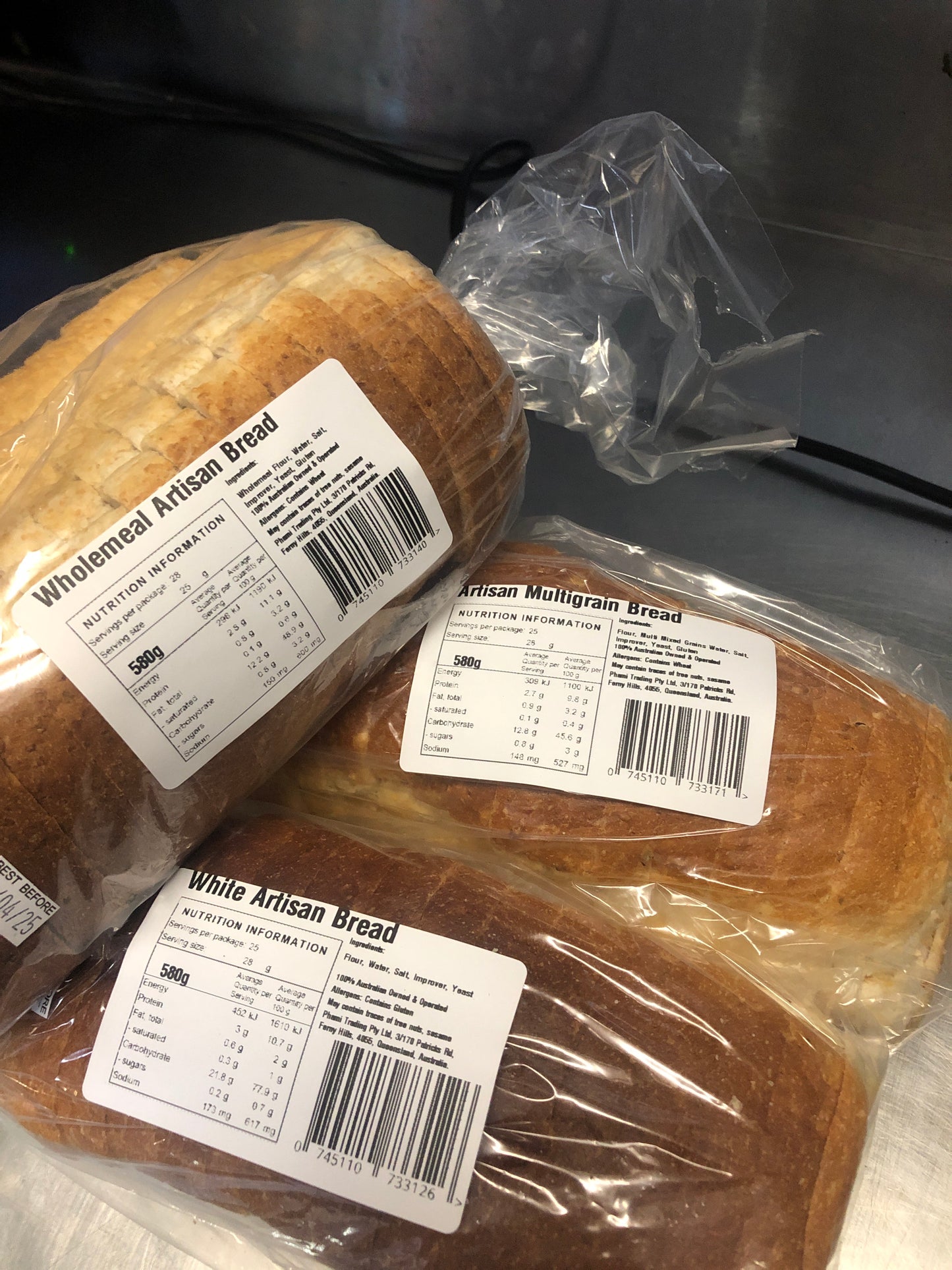 NORTHSIDE BREAD (white, wholemeal, multigrain)