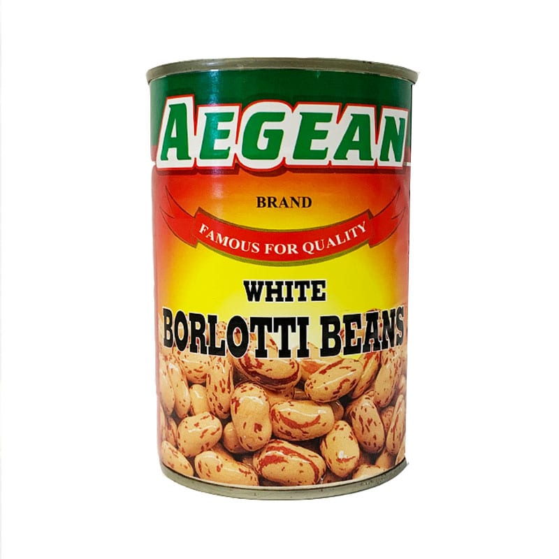 AEGEAN BORLOTTI BEANS CAN