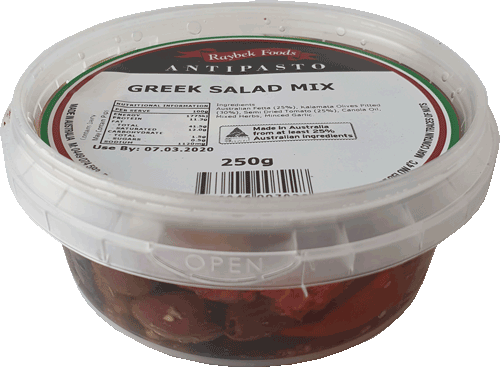 RAYBEK ANTIPASTO GREEK SALAD MIX OLIVES