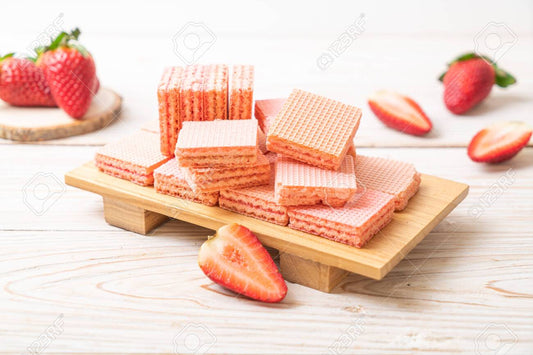 WAFERS STRAWBERRY