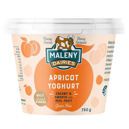 MALENY APRICOT YOGHURT 750g