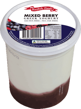 RAYBEK YOGHURT MIX BERRY 1KG