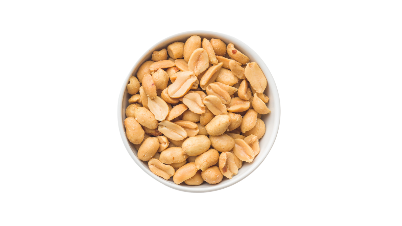 AEGEAN PEANUTS ROASTED & SALTED 500G BAG