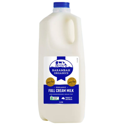 BARAMBAH FULL CREAM MILK 2L