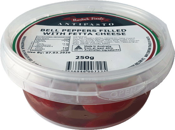 RAYBEK ANTIPASTO BELL PEPPER