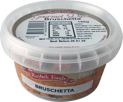 RAYBEK DIP BRUCHETA