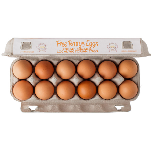 EGGS FREE RANGE 700G