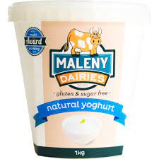 MALENY NATURAL YOGHURT 1KG