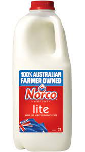 NORCO LITE MILK 2L