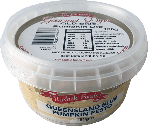 RAYBEK DIP QLD BLUE PUMPKIN