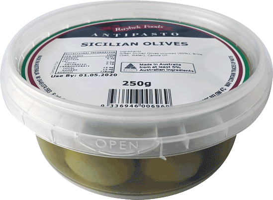 RAYBEK ANTIPASTO SICILIAN OLIVES