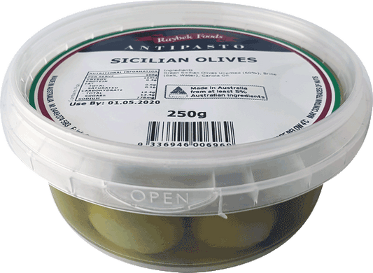 RAYBEK ANTIPASTO SICILIAN OLIVES