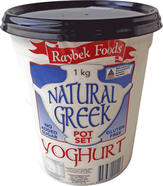 RAYBEK YOGHURT NATURAL GREEK 1KG